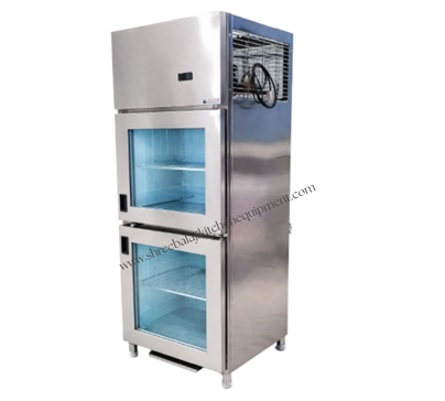 2 Door Vertical Chiller/Freezer